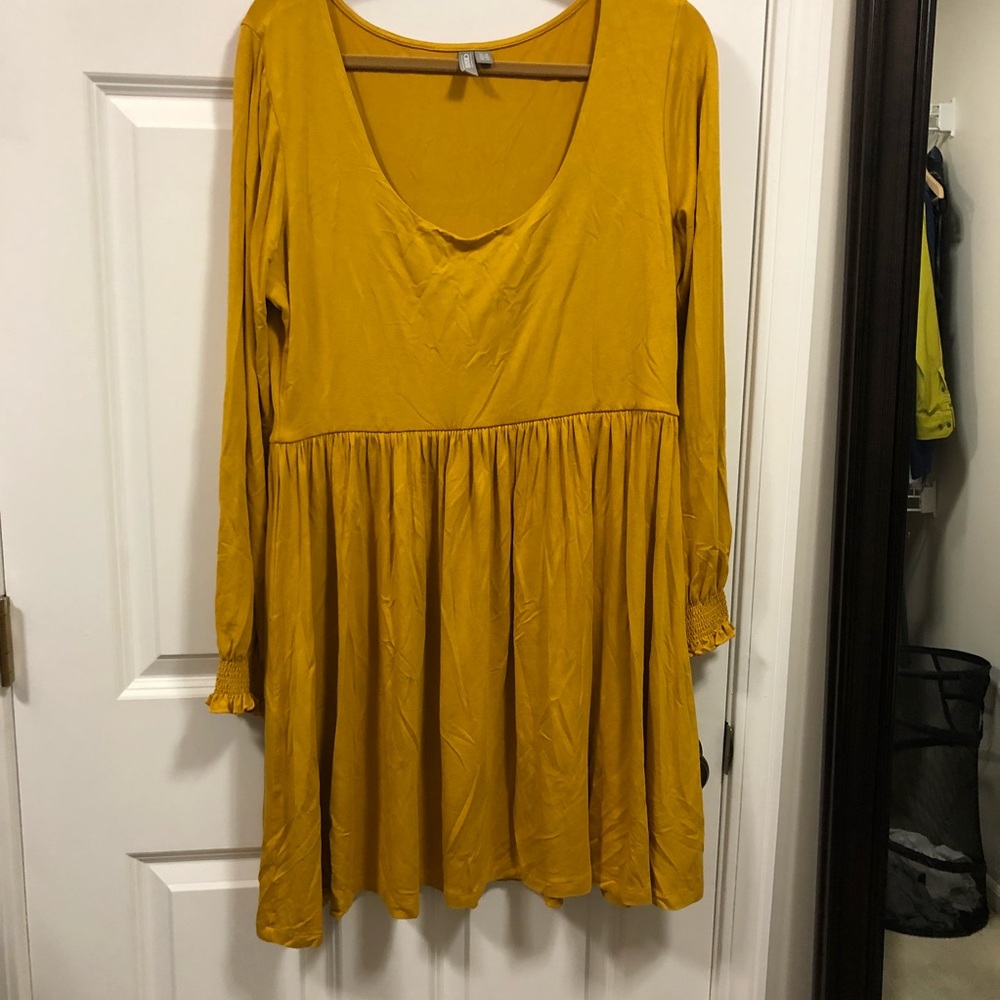 ASOS Mustard Dress